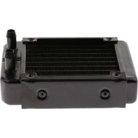 Resim 8 Boru Alüminyum Isı Eşanjör Radyatör Pc Cpu Co2 90MM Siyah Dağı 