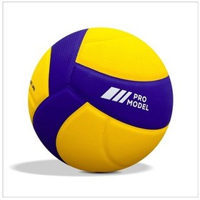 Resim Smt-x320 Voleybol Topu Üst Seviye Performans, Profesyonel Maç Topu Sarı-lacivert 