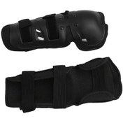 Resim Hightower Black Fx-25 Diz Dirseklik Seti - Off-road Motorcycle Koruması Siyah 