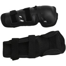 Resim Hightower Black Fx-25 Diz Dirseklik Seti - Off-road Motorcycle Koruması Siyah 