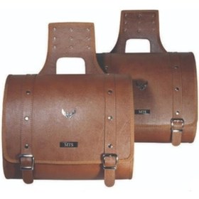 Resim Genel Markalar Deri Yan Çanta Heybe 2li Set Kahverengi 