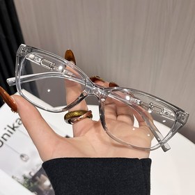 Resim Kadınlar İçin Tam Çerçeveli Y2K Kedi Gözü Moda Düz Lens Gözlük, Ultra Hafif ve Temizleme Bezi Dahil – Mükemmel Sevgililer Günü & Cadılar Bayramı Hediyesi 