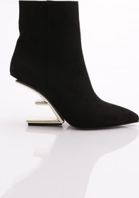 Resim Dgn 1106 Kadin Topuklu Bot 1106-2216-R1680 Siyah 