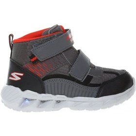 Resim Skechers 401504N Ccbk Magna-Lights Gri - Siyah Erkek Çocuk Bot 