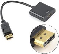 Resim Zhltech Display Port To HDMI Dönüştürücü Kablo 25Cm 