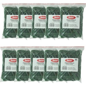 Resim Ekoset Yeşil Paket Ambalaj Para Lastiği 40Mm 10.000 Adet 