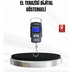 Resim Aydogan's Dijital El Terazisi - Hassas Bavul Tartısı, Gülen Yüz Tasarımlı 