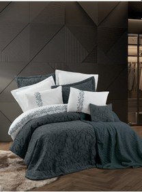 Resim Cotton Box Platinium Çeyiz Seti Becca Petrol Petrol Yeşili 