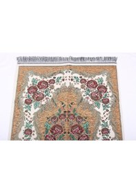 Resim Lüks Gülce Şönil Seccade - 0260 - Sarı Renk 