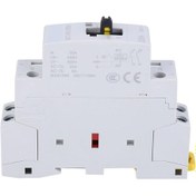 Resim Tenfowee Ev Tipi Ac Kontakör Anahtar Bch8-25m 2p25a 24v 2no El Manuel Fonksiyonlu Ultra Sessiz Enerji Tasarruflu 