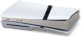 Resim PS5 Pro Disk ve Dijital Sürüm için Konsol Yan Koruyucu Film Etiketi, Oyun Sunucusu için Orta Deri Şerit Çıkartması, Konsol Orta Plakaları Sarma Kapağı Vinil Toz Önleyici Çıkartmalar Aksesuarlar 