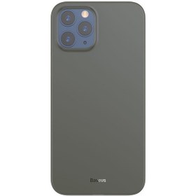 Resim BASEUS ORJİNAL Baseus Wing Case Iphone 12 Pro 6.1 Kılıf Ultra Ince Lux Mat Şeffaf Kılıf 