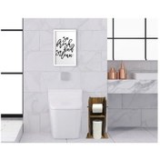 Resim Bk Home Doğal Masif Ahşap Tuvalet Kağıtlığı Ve Dekoratif Ahşap Be (551052334) 