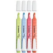 Resim Stabilo Swing Cool Pastel 4'lü Paket Fosforlu Kalem Seti - 275/4-08-1 