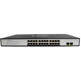 Resim Beek BN-GS-1242P2S 24 Port 10/100/1000Mbps Yönetilemeyen PoE+ Switch 