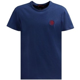 Resim Raınsnow Erkek Sıfır Yaka T-Shirt-Mavi 