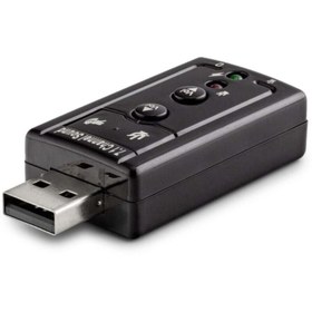 Resim HADRON Ses Kartı 7.1 Usb Ses Adaptörü Usb Sound Card Adaptör Hd4177 
