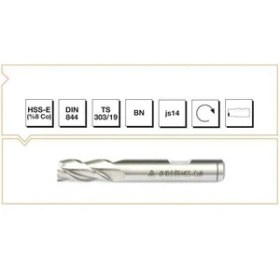 Resim Mte Hsse Co8 Dın 844/Bn Par.Frz. 3.5mm Kısa 