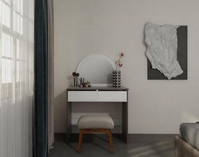 Resim Huzur Makyaj Masası Antrasitmeşe 