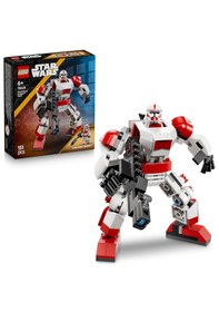 Resim LEGO® Star Wars™ Klon Şok Trooper™ Robotu 75448 - 6 Yaş Üzeri Çocuklar için Figür İçeren Yaratıcı Oyuncak Yapım Seti (151 Parça) 
