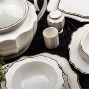 Resim Aryıldız Plus Porselen 60 Parca 12 Parça Yemek Takımı 