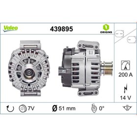 Resim ALTERNATOR (12V 200AH) C218 13>17 W212 09>15 W213 16>18 C207 13>16 SPRINTER 906 09> 