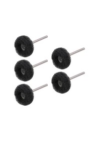 Resim 6207x5 5'li Paket Pimli Aşındırıcı Temizleme Polisaj Keçe 25mm - Siyah 400 Kum 