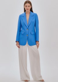 Resim Cepli Keten Ceket SAKS - 38 / Saks 