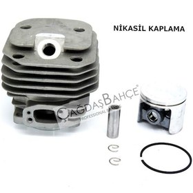 Resim HUSQVARNA 61TESTERE NİKASİL SİLİNDİR PİSTON SETİ 48 mm 