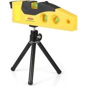 Resim Wezone Lazerli Çapraz Çizgi Su Terazisi, Üç Ayaklı Sp15-01 Modeli Piller Dahil 