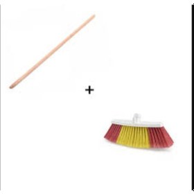 Resim Yılsan Maxi 1. Sınıf Kutulu Oto Fırça Ve 120 Cm Ahşap Fırça Sapı 