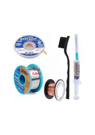 Resim Mechanic Lehim Noclean Sn63/pb37 40g 0,3mm Lehim Toplama Cp-3015 Emme Teli 3mm 5li Set 