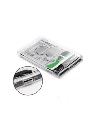 Resim 2.5 Hdd Kutusu Usb 3.0 Sata Harddisk Kutu - Şeffaf 