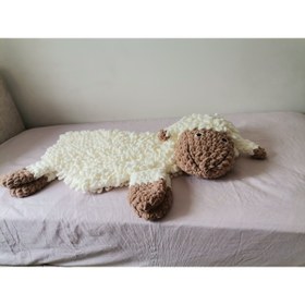 Resim Hddesign20 Puffy Kuzu Bebek Çocuk Oyun Halısı / Puffy Kuzucuk Paspas 