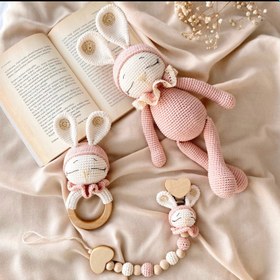 Resim Amigurumi Zoe Oyuncağım Pudra - Oyuncak 