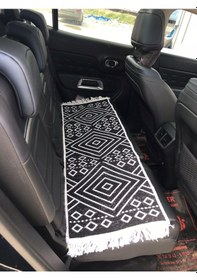 Resim Antik Kilim Serme Oto Minderi 3 Lü İki Taraflı 1 Takım 