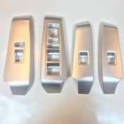 Resim Honda 2022 Civic Cam Düğme Kaplama - Silver 