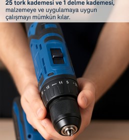 Resim Scheppach C-DTB74/2X 74 PARÇA 2 AKÜLÜ VİDALAMA SETİ 