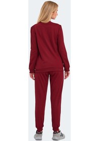 Resim Slazenger OLINDA Kadın Cepli Bordo Eşofman Takımı 