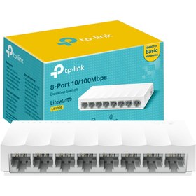 Resim E BULURUM 8 PORT 10/100 MBPS ETHERNET SWITCH LS1008 (5067) 