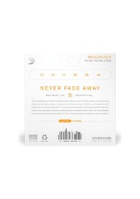 Resim D'addario Xse1046 Xs Nickel Wound Elektro Gitar Tel Seti 10-46 Regular Light, Film Kaplı Uzun Ömürlü Yapı, Pürüzsüz Hissiyat Ve Yüksek Manyetik Çıkış Gücü 