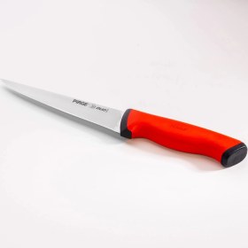Resim Pirge Duo Kasap Bıçağı No.3 Sivri 19 cm Kırmızı 
