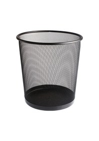 Resim Bigpoint Metal Perfore Çöp Kovası Büyük Siyah X 12 Adet 