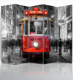 Resim Modacanvas 5 Kanatlı Paravan 