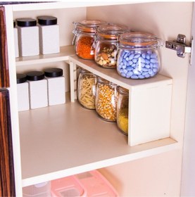Resim Mutfak Dolabı Düzenleyici Dresser Organizer Beyaz 