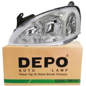 Resim OPEL CORSA C YIL 01-06 ARASI DEPO SOL FAR ELEKTRİKLİ 1216142 
