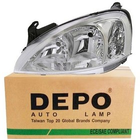 Resim OPEL CORSA C YIL 01-06 ARASI DEPO SOL FAR ELEKTRİKLİ 1216142 