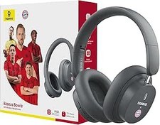 Resim Baseus D05 Bluetooth kulak üstü kulaklık, güçlü bas, 50 saat çalma süresi, ENC çağrı netliği, gürültü yalıtımı, rahat uyum, hafif, katlanabilir kulaklık 