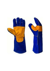 Resim Willowhaven Mavi Barbekü Eldivenleri Isıya Dayanıklı Kaymaz Ev Aletleri Koruma 