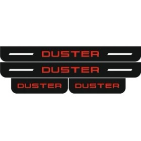 Resim Great Master Dacia Duster 2018+ Pleksi Kapı Eşiği Takımı 